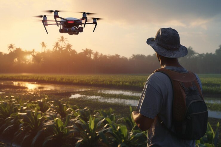 UAV Drone Agriculture for Sustainable Farming