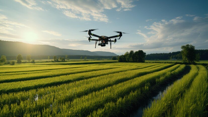 Using Drone for Monitoring Crops