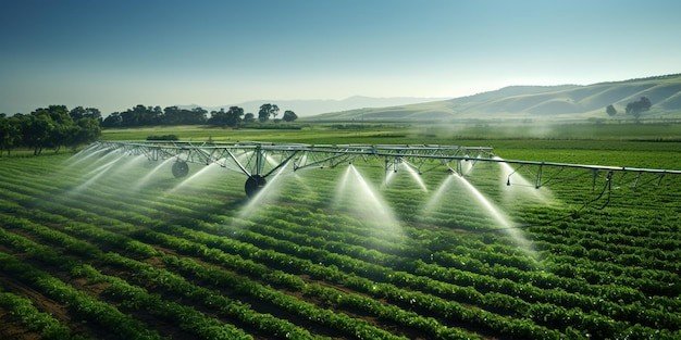 Pivot Irrigation for Farmers