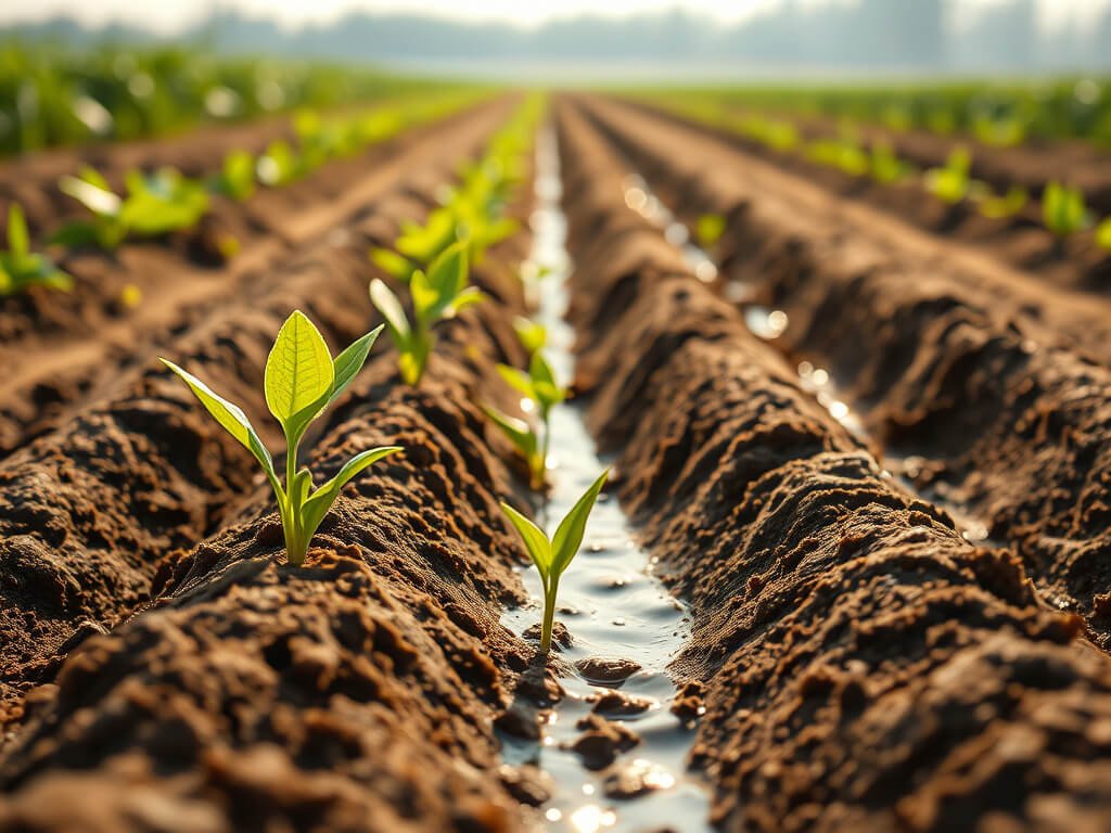 Advantages of Furrow Irrigation