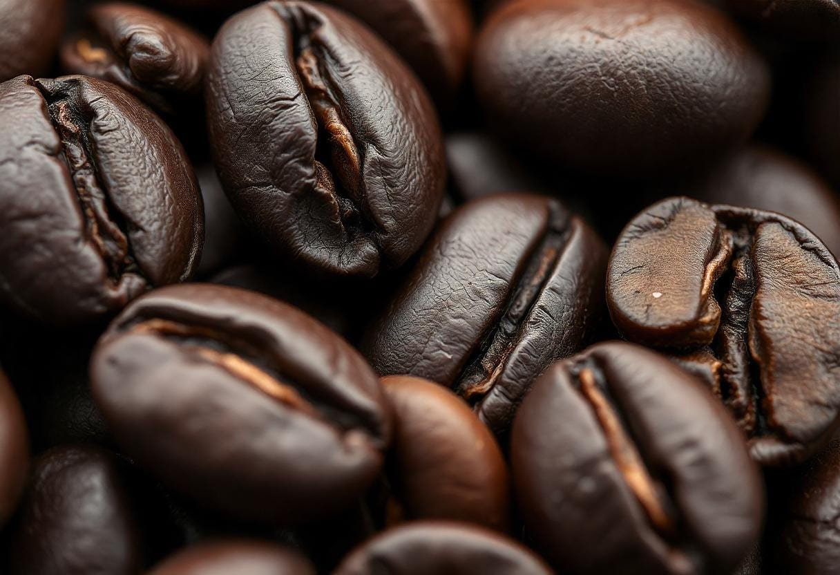 Medium Dark Roast Coffee Beans