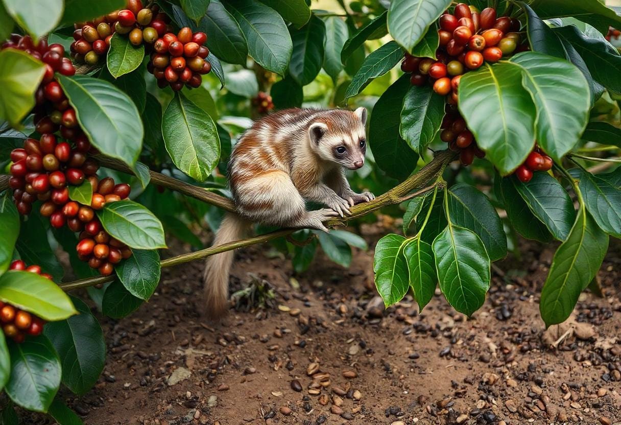 Step by Step Civet Coffee Process