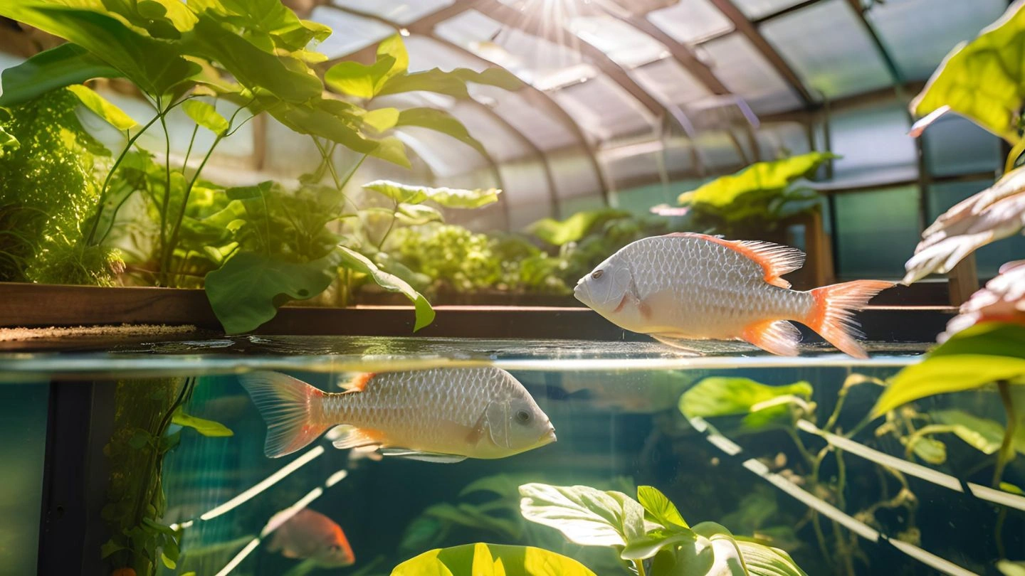 Aquaponics tilapia