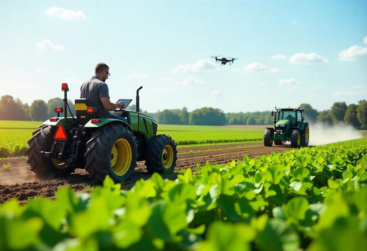 Robot and Automation in Smart Farming