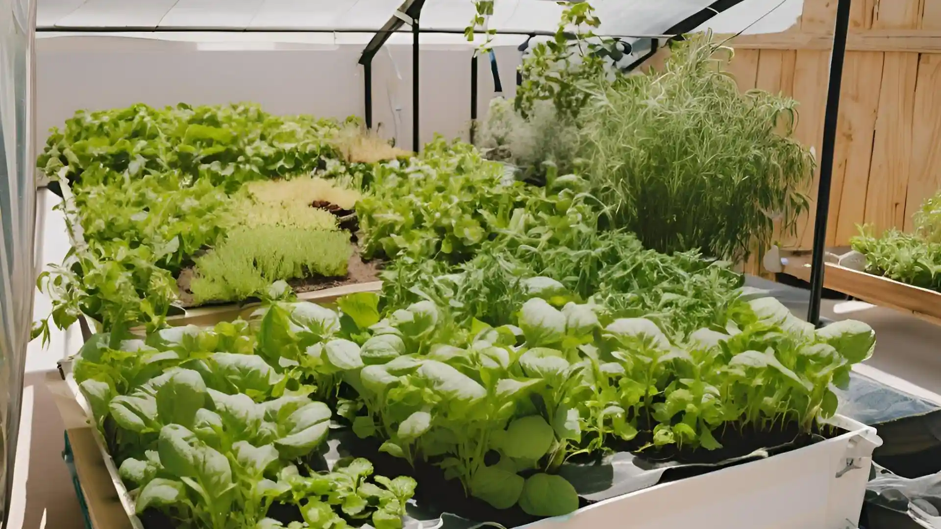 aquaponics herb garden