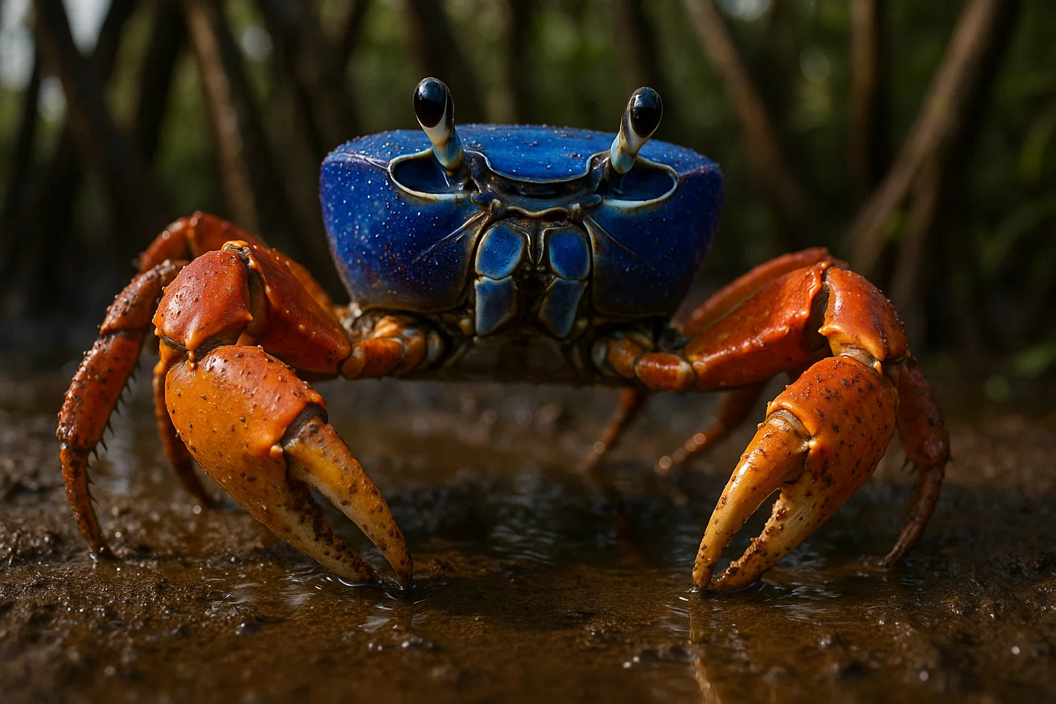 Aquatic Land Crab (Cardisoma armatum)