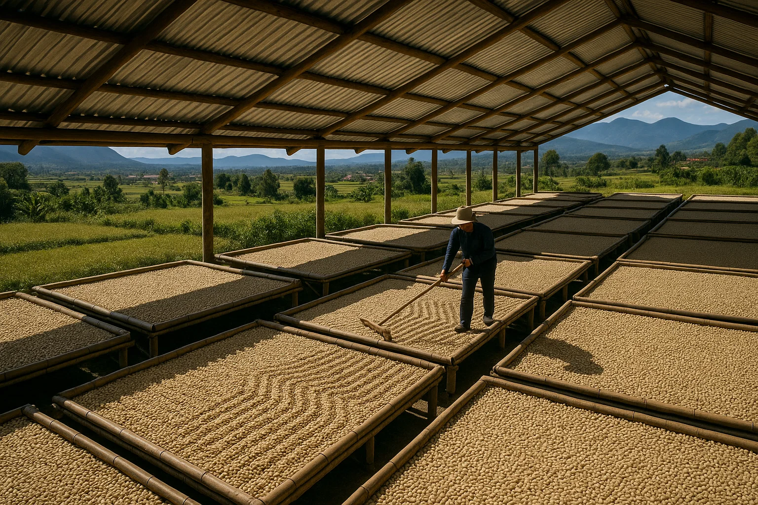 Coffee Drying Process