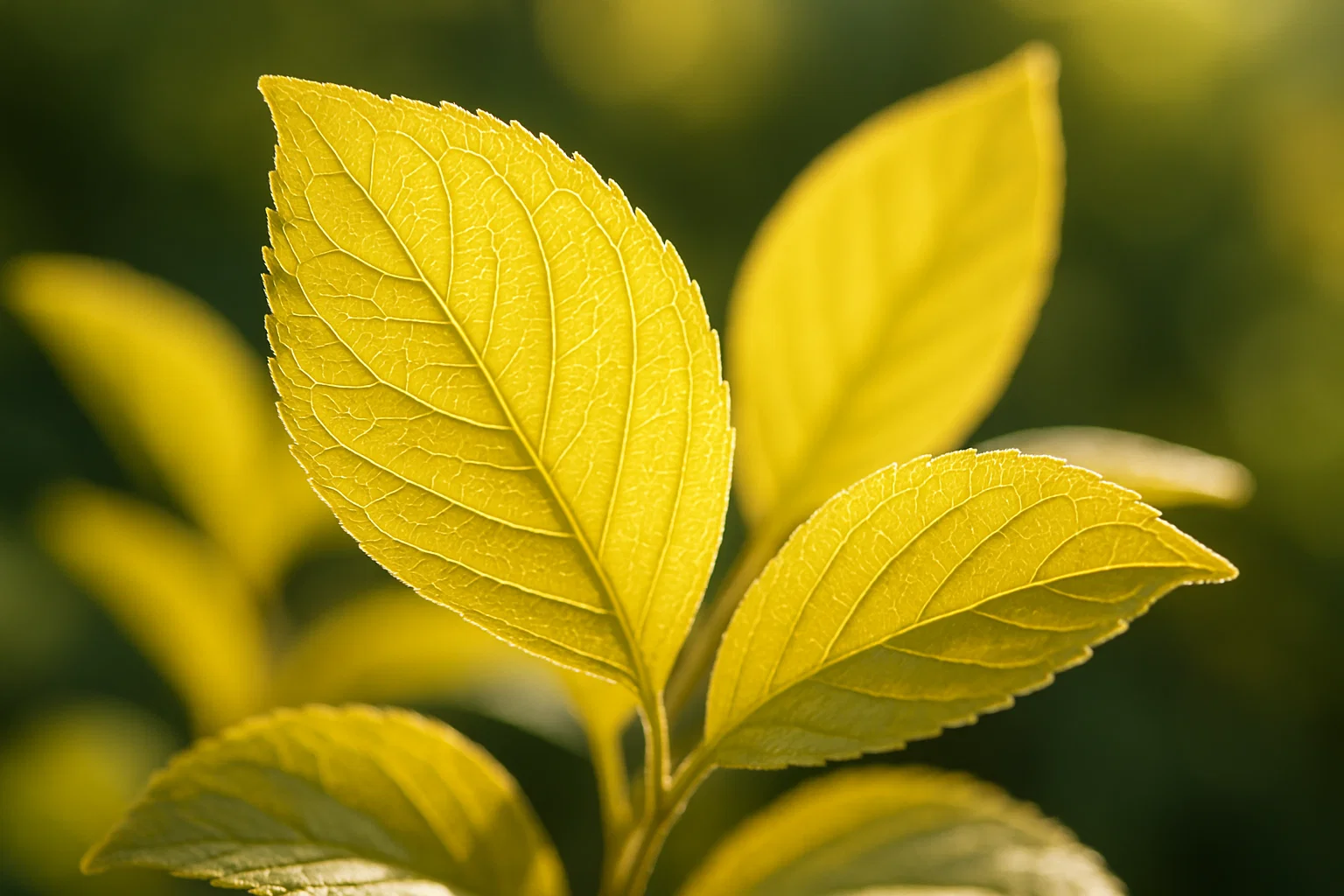 Yellow Leaves on Plants
