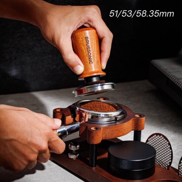 BRUSSONIC Calibrated Click Tamper – Rosewood Handle