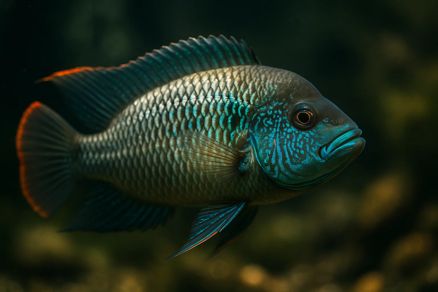 Green Terror Cichlid