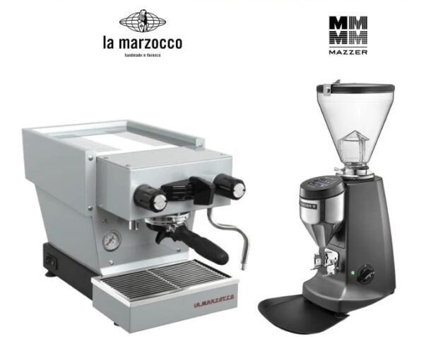 La Marzocco Linea MICRA Espresso Coffee Machine and Mazzer Grinder - MICRA + SJ V Up