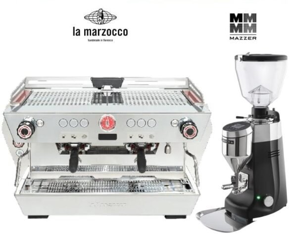 Lamarzocco KB90 2AV Espresso Machine and Mazzer La Marzocco Grinder - KB90 + KonyS