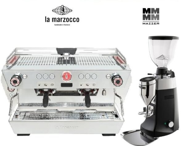 Lamarzocco KB90 2AV Espresso Machine and Mazzer La Marzocco Grinder - KB90 + RoburS