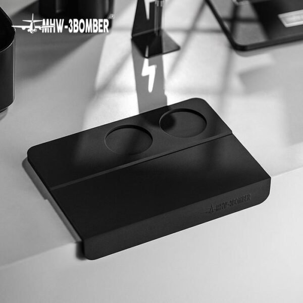 MHW-3BOMBER - Silicone Coffee Tamper Mat 2 Hole - 2