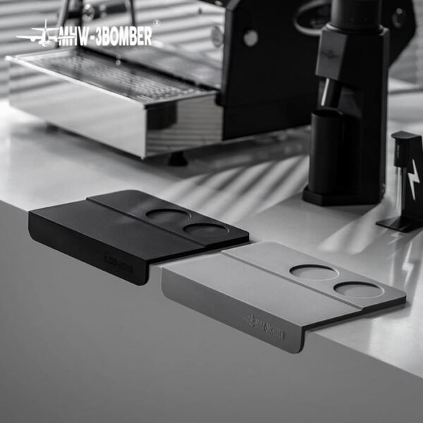 MHW-3BOMBER - Silicone Coffee Tamper Mat 2 Hole