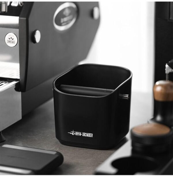 MHW-3BOMBER Square Coffee Knock Box 1.2L Waste Container - 5