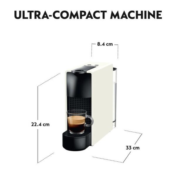 NESPRESSO Essenza Mini Coffee Machine with Aeroccino3 - 4