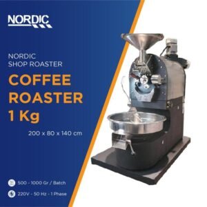 Nordic Original Professional Coffee Roaster 1Kg Coffee Roasting Machine