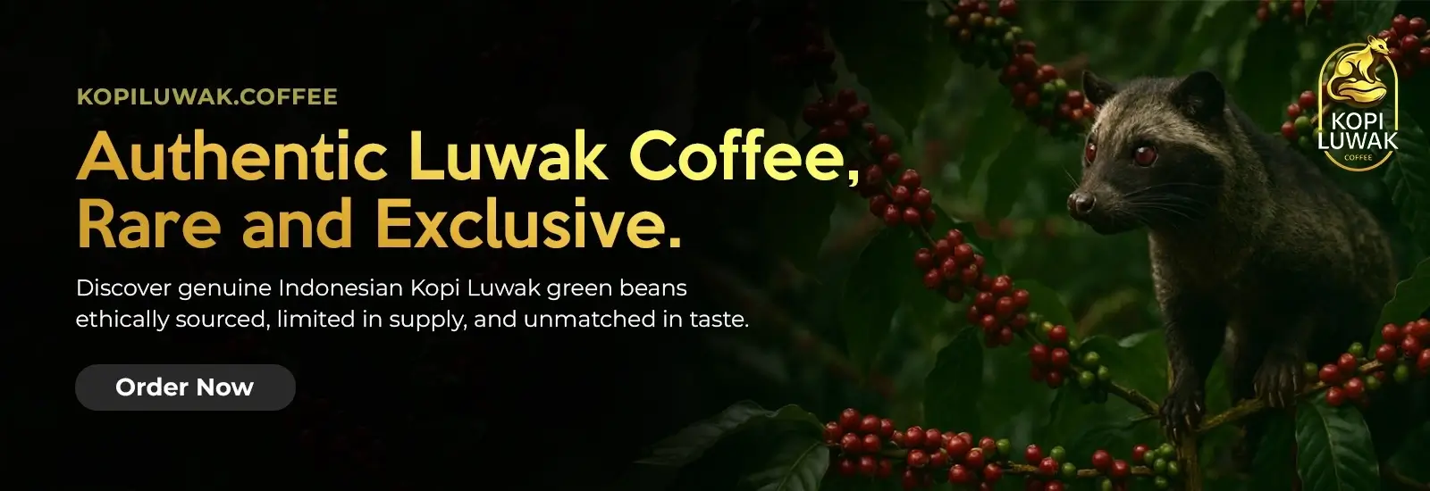 Authentic Luwak Coffee