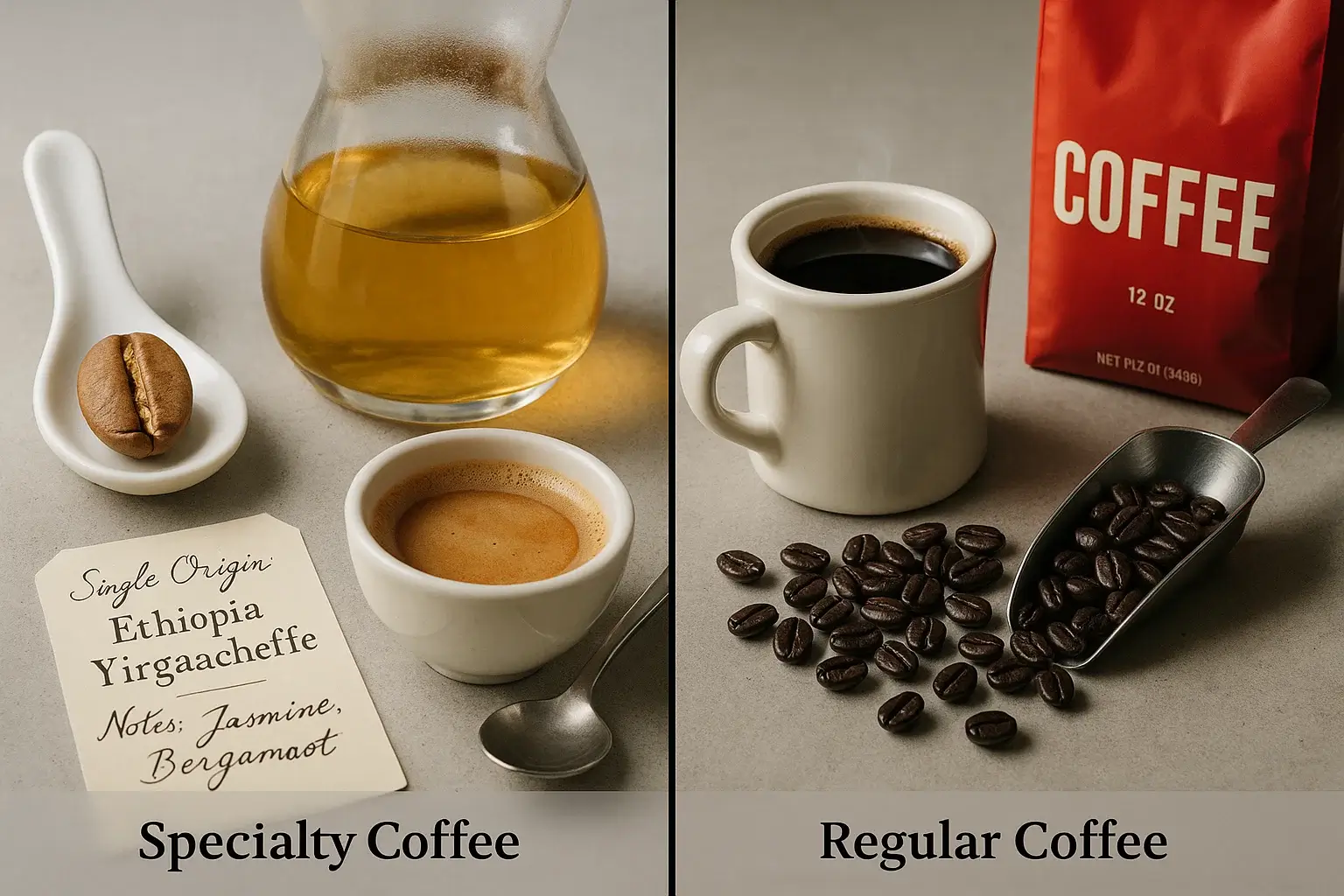 Difference of Specialty Coffee and Regular Coffee