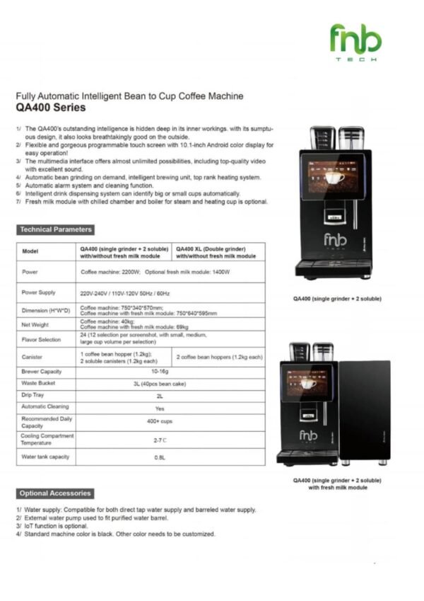 FnB Tech QA400 Series