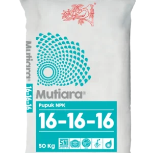 NPK Fertilizer MUTIARA 16-16-16 1kg – Meroke Cap Burung