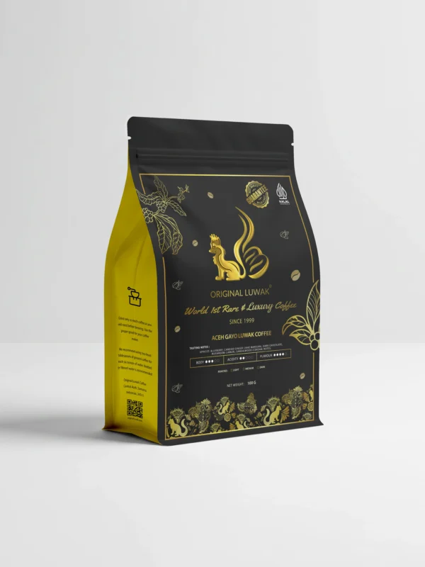 Original Luwak | Luwak Coffee Standing Pouch 100gr - Image 3