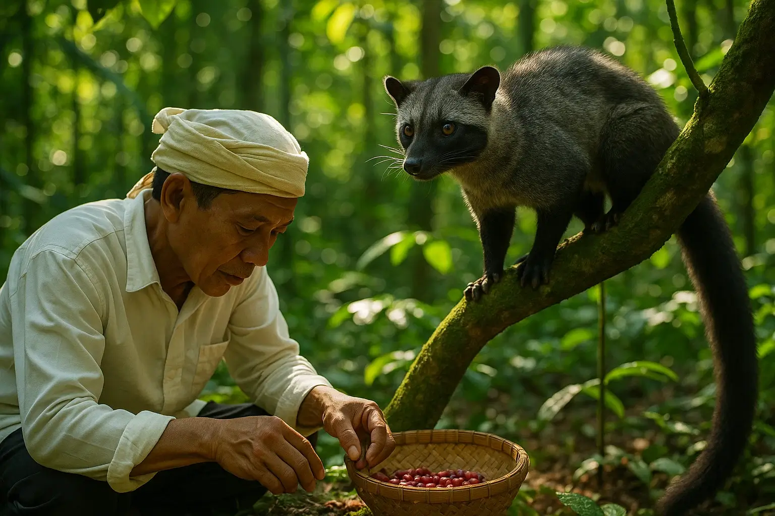 Ethical Source of Kopi Luwak Coffee