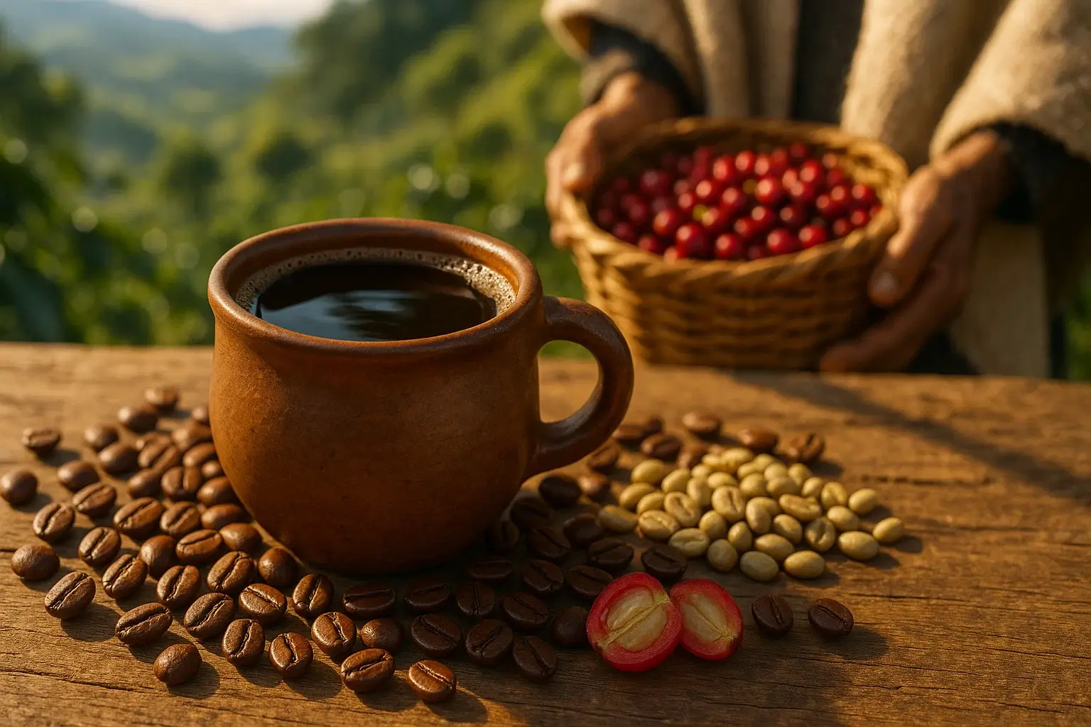 Colombian Coffee beans